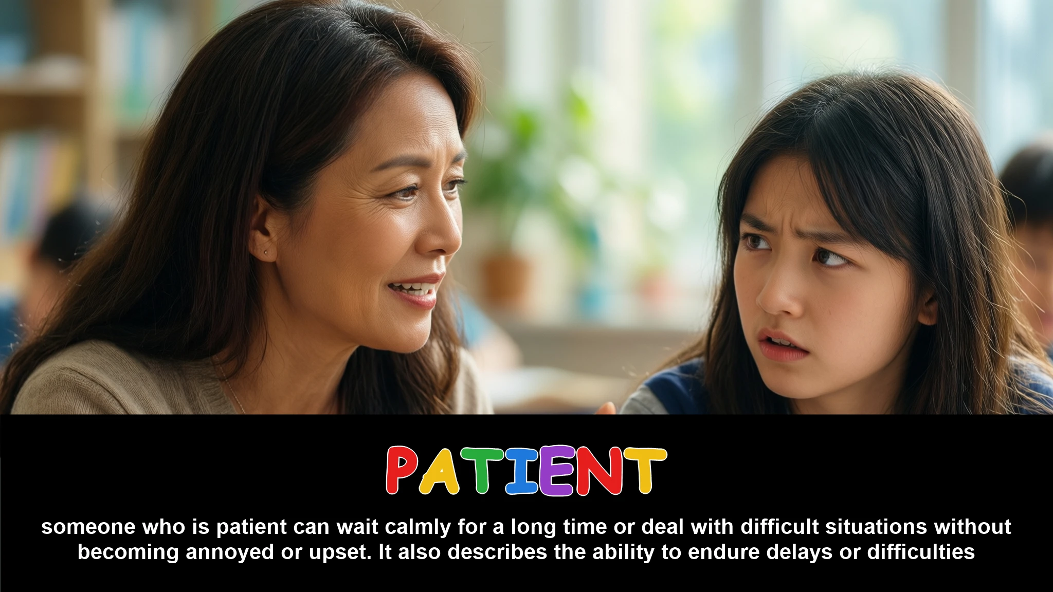 English Illustration for patient